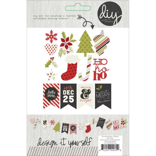 SST Sn@p Bunting Banner - DIY Christmas