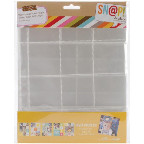 SST Sn@p Insta Pocket Pages 6x8 - Variety Pack