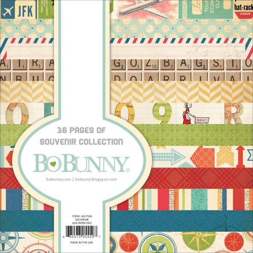 BOB Paper Pad 6x6 - Souvenir