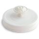 CCR Show Topper Knob & Lid White für Wide Mouth Jars Mason
