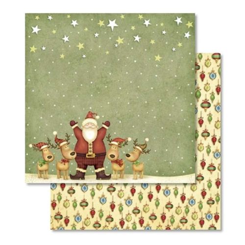 LWB Cardstock - Santa Claus 144 Glitter