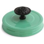 CCR Show Topper Knob & Lid Green & Black für...