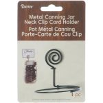 DRC Neck Clip Cardholder für Regular Mouth Mason Jars
