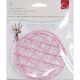 CCR 1x Show Toppers Grid Lids Pink für Wide Mouth Mason Jars
