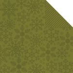 SST Cardstock - Cozy Christmas Green Flurries