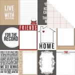 TCL Cardstock - Hello My Name is Record