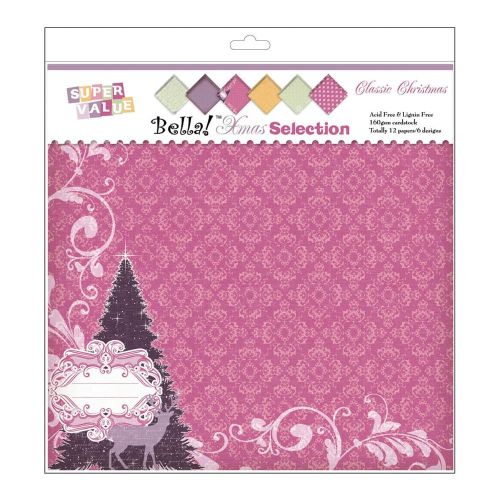 BLB Paper Pad 12x12 - Collection Classic Christmas