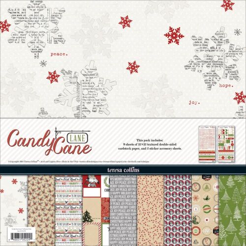 TCL Paper Pack 12x12 - Candy Cane Lane Collection Pack