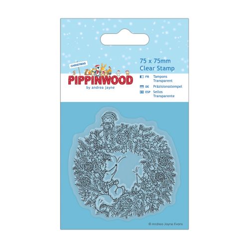 DOC Clear Stamps - Pippinwood Wreath