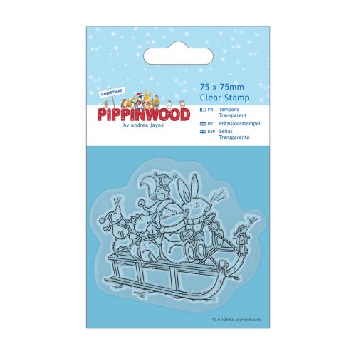 DOC Clear Stamps - Pippinwood Sledge