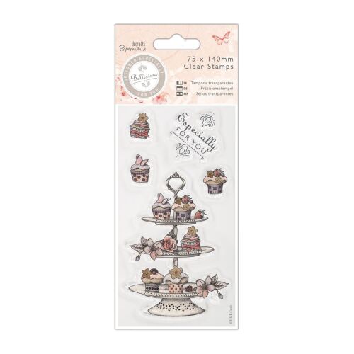 DOC Clear Stamps - Belissima Cupcake Stand