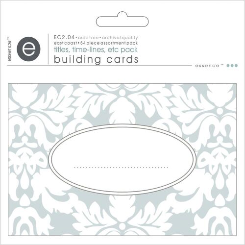RRI Building Cards - Essence Building Cards Titles East Coast 4x6"