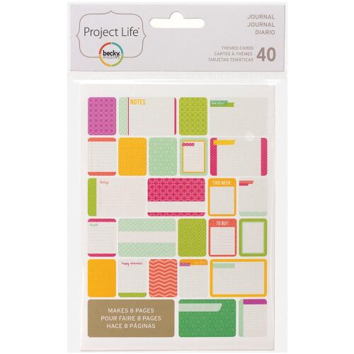 AMC Becky Higgins Project Life - Themed Cards Journal