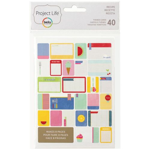 AMC Becky Higgins Project Life - Themed Cards Recipe