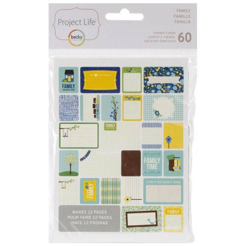 AMC Becky Higgins Project Life - Themed Cards Family