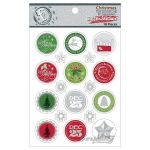 RRI Sticker - Christmas Glitter Sticker