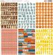 GLZ Sticker 12x12" - 77 Alphabets & Words