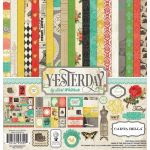 CTB Paper Pad 12x12" - Collection Kit Yesterday
