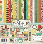 CTB Paper Pad 12x12" - Collection Kit Yesterday