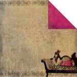 FBS Cardstock - Burlesque Chaise