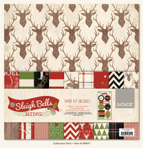 MYM Paper & Accessoiry Kit 12x12" - Sleigh Bells Ring