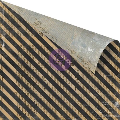 PRM Cardstock - Stationers Desk Stamps & Stripes