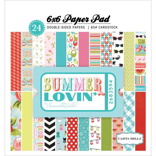 CTB Paper Pad 6x6 - Summer Lovin