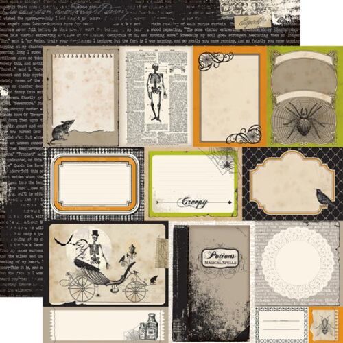 ECP Cardstock - Chillingsworth Manor Journaling Cards