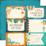 ECP Cardstock - All about a Boy Journaling Cards