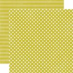 ECP Cardstock - Dots & Stripes Peridot Small Dot