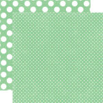 ECP Cardstock - Dots & Stripes Jade Tiny Dot