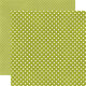 ECP Cardstock - Dots & Stripes Kiwi Small Dots