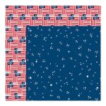 BLB Cardstock - All American United we stand