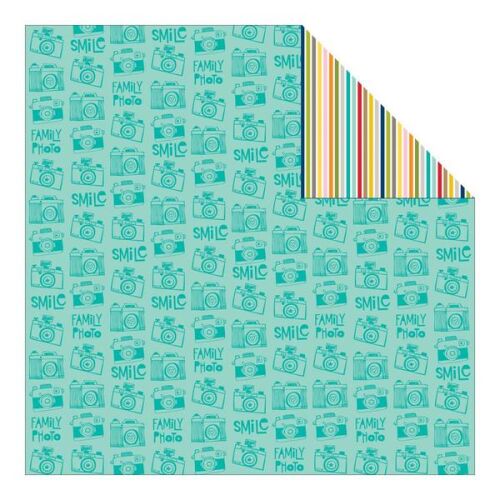 BLB Cardstock - Family Forever Family Photo