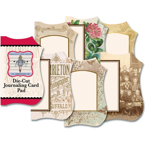 JBL Journaling Cards - Vintage Die-Cut Cards