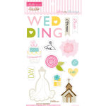 BLB Chipboard - Love & Marriage Wedding Icons