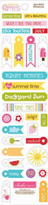 BLB Sticker - Miniatures Sunshine Happiness