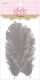 BLB Embellishment - Sophisticates Feathers/Federn Oyster