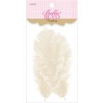 BLB Embellishment - Sophisticates Feathers/Federn Cream