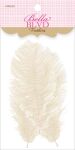 BLB Embellishment - Sophisticates Feathers/Federn Cream