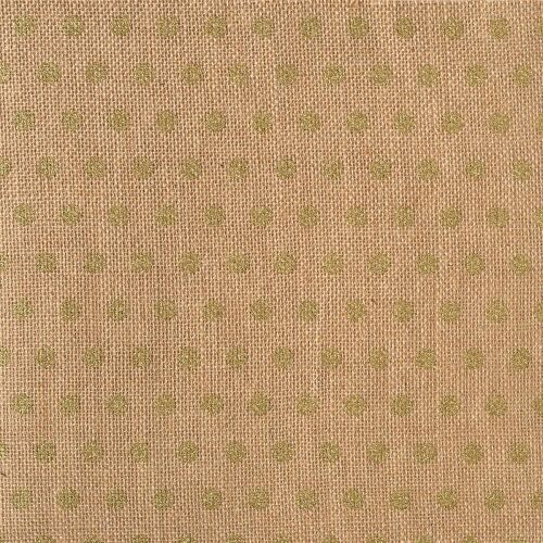 AMC Cardstock - DIY Gold Dots on Burlap