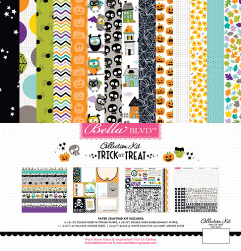 BLB Paper Pack 12x12 - Trick or Treat
