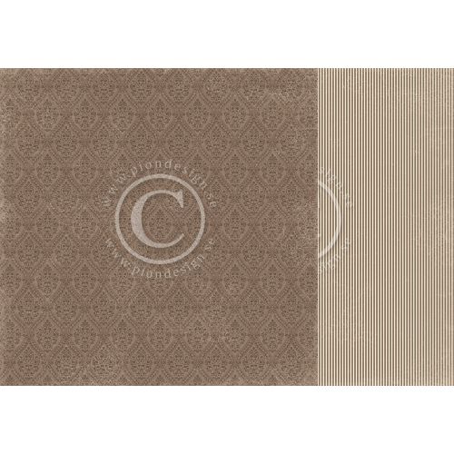 PIO Cardstock - A Day in May Brown Ornament