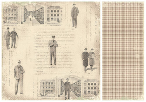 PIO Cardstock - For Father Gentlemen