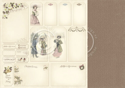 PIO Cardstock - Days of Winter Tags