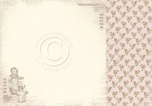 PIO Cardstock - My Precious Daughter Baby Doll
