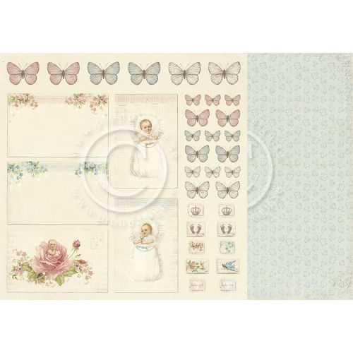 PIO Cardstock - Sweet Baby Cut Out