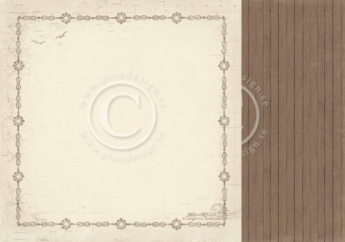 PIO Cardstock - Shoreline Treasures Knots