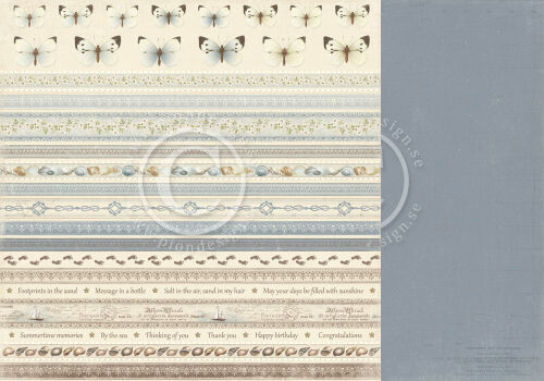 PIO Cardstock - Shoreline Treasures Borders