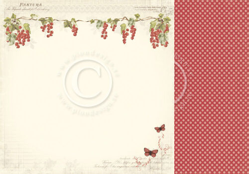 PIO Cardstock - Siris Kitchen Red Currants